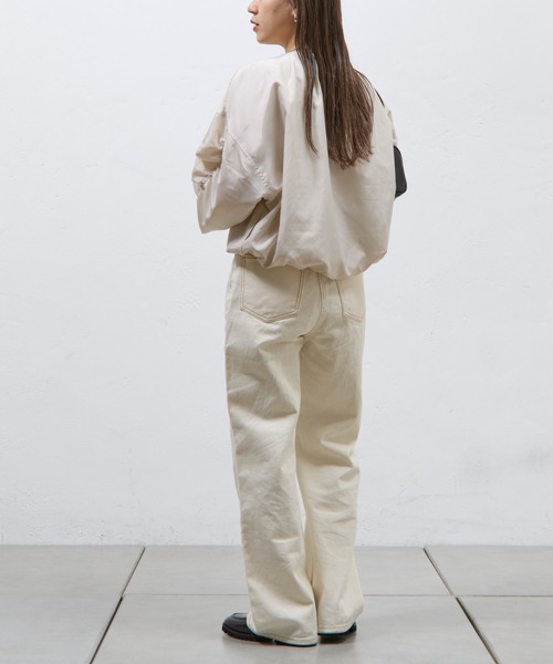 COLONY 2139（コロニートゥーワンスリーナイン）の「袖ギャザーブルゾン（ブルゾン・レディース・アイボリー/ブラック/カーキ・FREE）」の7枚目の写真
