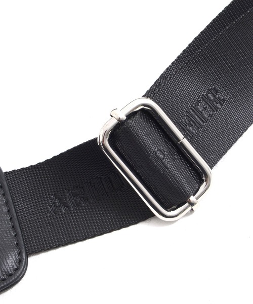 Arnold Palmer（アーノルドパーマー）の「メランジオックス パネル ボディバッグ（ボディバッグ/ウエストポーチ・メンズ・ブラック/チャコールグレー/グレー・F）」の13枚目の写真