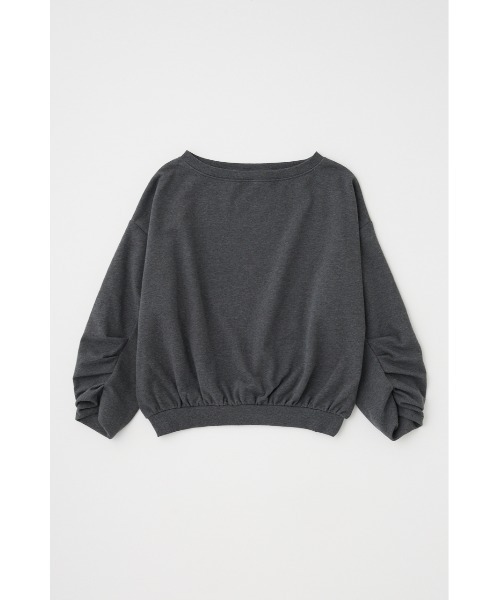 MOUSSY（マウジー）の「OFF SHOULDER スウェット（スウェット・レディース・チャコールグレー/ホワイト・FREE）」の14枚目の写真