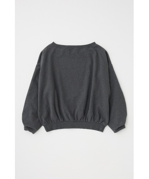 MOUSSY（マウジー）の「OFF SHOULDER スウェット（スウェット・レディース・チャコールグレー/ホワイト・FREE）」の15枚目の写真