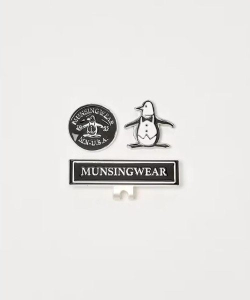 MUNSINGWEAR(マンシングウェア)の「2個付きマーカー(ゴルフグッズ・メンズ・ブルー/ネイビー/レッド・F)」の1枚目の写真