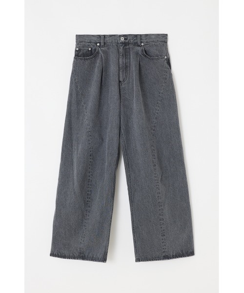 STYLEMIXER（スタイルミキサー）の「ワイドデニムパンツ（デニムパンツ・メンズ・ブラック/ライトブルー・MEDIUM/LARGE）」の12枚目の写真
