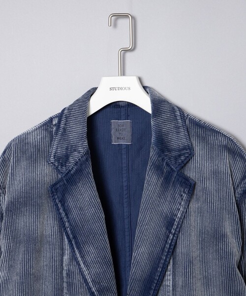 soe（ソーイ）の「【soe/ソーイ】〈別注〉 Corduroy Jacket（その他アウター・メンズ・ブラック/ネイビー・1/2）」の17枚目の写真