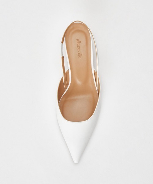 ポインテッドスリングバックパンプス（パンプス）｜allureville