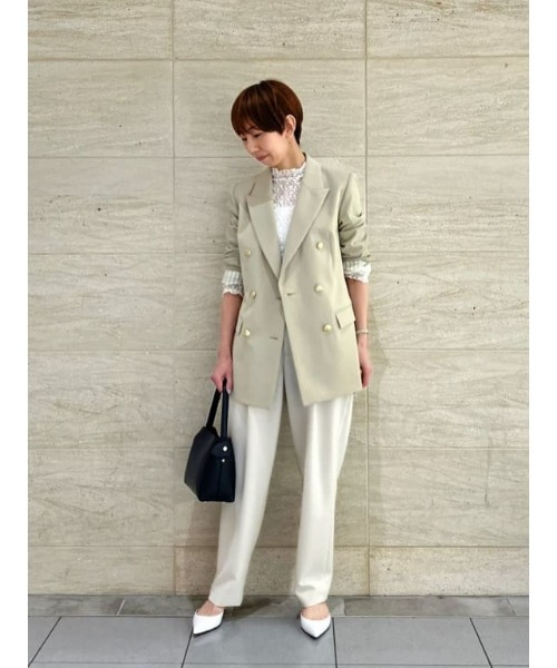 allureville（アルアバイル）の「ポインテッドスリングバックパンプス（パンプス・レディース・ネイビー/キャメル/ホワイト・24.5/23.5/22.5）」の13枚目の写真