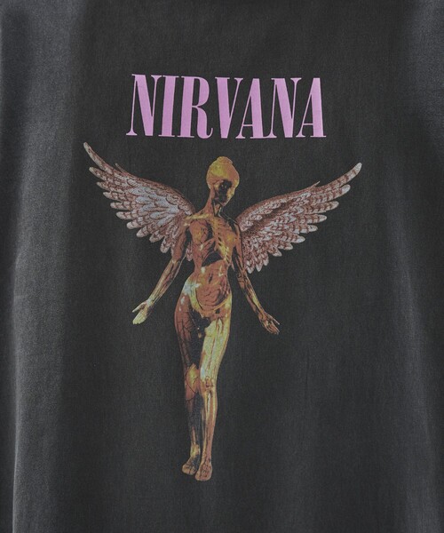 ⭐︎美品　NIRVANA IN UTERO FREAK'S STORE 25SS NIRVANA IN UTERO Tシャツ フリークスストア L
