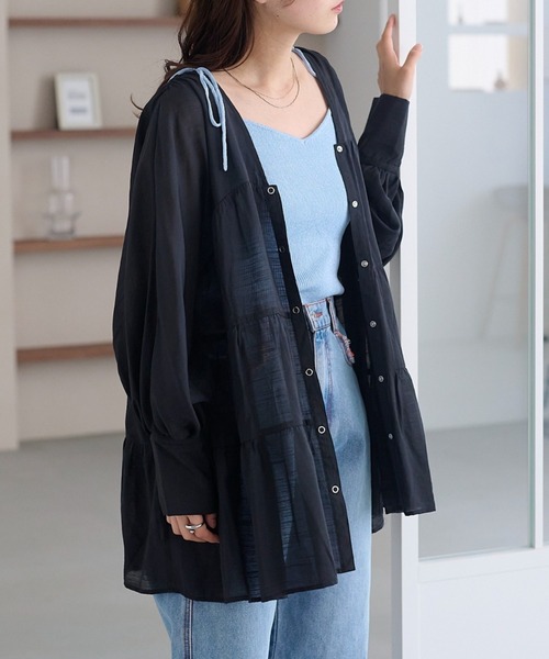 セール】【WEB限定/前後2WAY】ティアードチュニック（チュニック