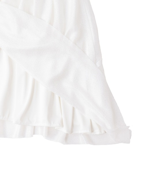 DRESSLAVE(ドレスレイブ)の「bright amunzen tulle mini skirt(ブライトアムンゼンチュールミニ丈スカート)(スカート・レディース・ホワイト/ブラック・38)」の11枚目の写真