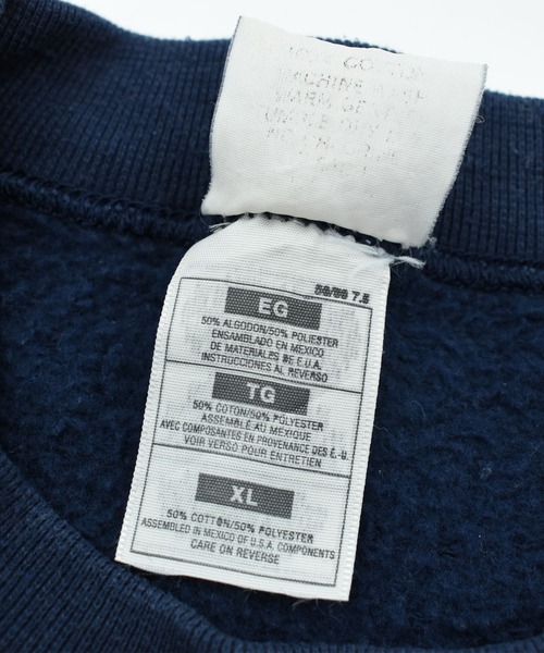 VINTAGE（ヴィンテージ）の「【ヴィンテージ古着】90’s Calvin Klein ロゴ刺繍 スウェット（スウェット・メンズ・ネイビー・X-LARGE）」の2枚目の写真