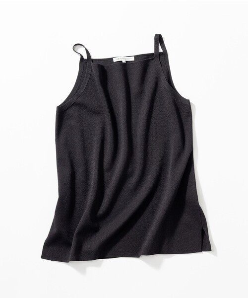 洗える】シャイニーシアー ニット キャミソール（キャミソール）｜23区
