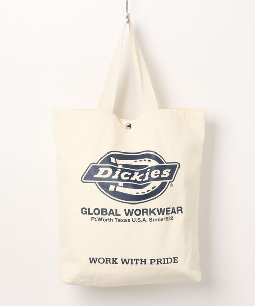 Dickies(ディッキーズ)の「Dickies / DK LOGO TC CANVAS TOTE BAG / 16826300(トートバッグ・レディース・レッド/ブラック/ネイビー・ONESIZE)」の1枚目の写真