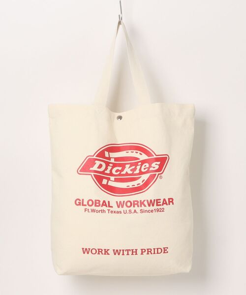 Dickies(ディッキーズ)の「Dickies / DK LOGO TC CANVAS TOTE BAG / 16826300(トートバッグ・レディース・レッド/ブラック/ネイビー・ONESIZE)」の3枚目の写真
