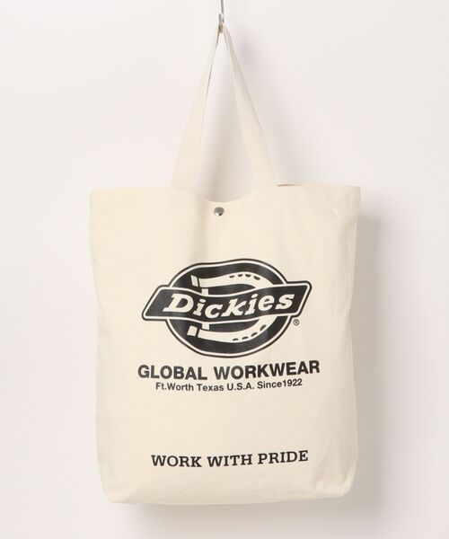 Dickies(ディッキーズ)の「Dickies / DK LOGO TC CANVAS TOTE BAG / 16826300(トートバッグ・レディース・レッド/ブラック/ネイビー・ONESIZE)」の2枚目の写真