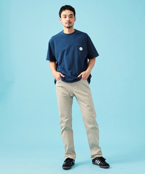 EDWIN（エドウィン）の「EDWIN エドウィン インディゴ Tシャツ 半袖（Tシャツ/カットソー・メンズ・インディゴブルー・MEDIUM/LARGE/X-LARGE）」の8枚目の写真