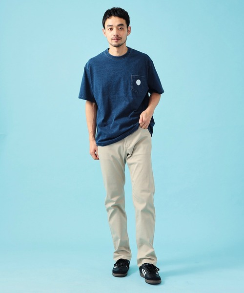EDWIN（エドウィン）の「EDWIN エドウィン インディゴ Tシャツ 半袖（Tシャツ/カットソー・メンズ・インディゴブルー・MEDIUM/LARGE/X-LARGE）」の9枚目の写真