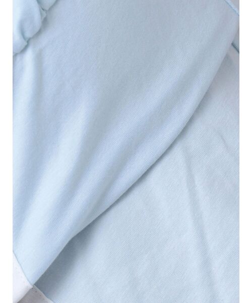 dazzlin(ダズリン)の「フロントホックタイトカットトップス(Tシャツ/カットソー・レディース・オフホワイト/グレー/ブルー/ブラック・FREE)」の13枚目の写真