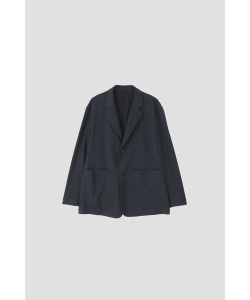 セール】WASHABLE WOOL OXFORD（テーラードジャケット