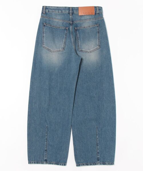 MSGM(エムエスジーエム)の「カーヴィー ワイドデニムパンツ(デニムパンツ・レディース・ブルー・38/40)」の2枚目の写真