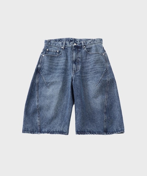 B.C STOCK（ベーセーストック）の「[B.A.C.D] 3Dツイスト バギーデニムショートパンツ（その他パンツ・メンズ・ブラック/ネイビー・MEDIUM/LARGE）」の17枚目の写真