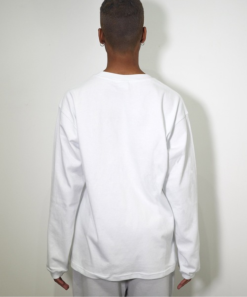 COMMON BASE(コモンベース)の「BLANK H L/S TEE(Tシャツ/カットソー・メンズ・ホワイト/ブラック・SMALL/MEDIUM/LARGE/X-LARGE)」の15枚目の写真