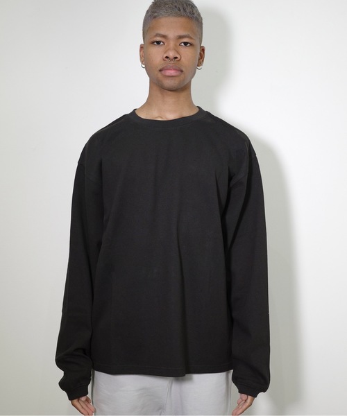 COMMON BASE(コモンベース)の「BLANK H L/S TEE(Tシャツ/カットソー・メンズ・ホワイト/ブラック・SMALL/MEDIUM/LARGE/X-LARGE)」の4枚目の写真