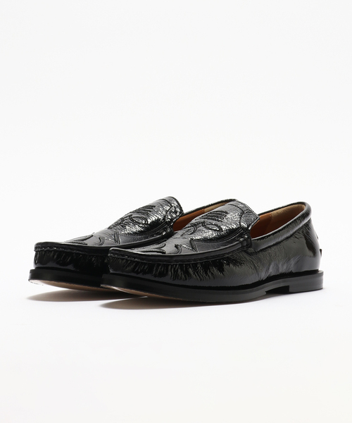 EDIFICE（エディフィス）の「TanC (タンク)  THE CITY COWBOY LOAFERS（ローファー・メンズ・ブラック・26cm）」の7枚目の写真