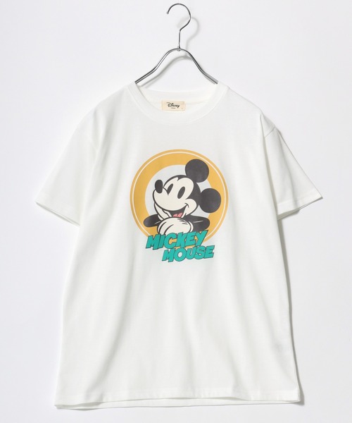 セール】Disney（ディズニー）キャラクタープリント・バックプリントT