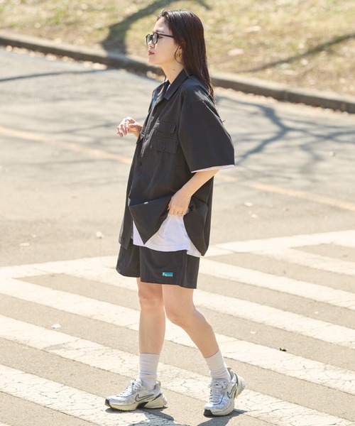 Franklin Climbing(フランクリンクライミング)の「【Franklin Climbing】ユニセックスマウンテンフィールドシャツ(シャツ/ブラウス・メンズ・ブラック/スカイブルー/ホワイト系その他・MEDIUM/LARGE/X-LARGE)」の9枚目の写真