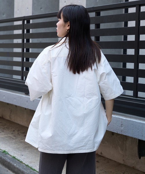 Franklin Climbing(フランクリンクライミング)の「【Franklin Climbing】ユニセックスマウンテンフィールドシャツ(シャツ/ブラウス・メンズ・ブラック/スカイブルー/ホワイト系その他・MEDIUM/LARGE/X-LARGE)」の21枚目の写真