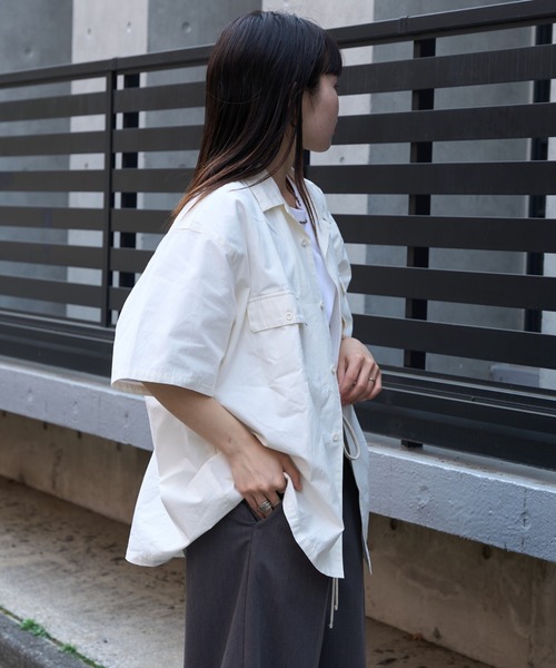 Franklin Climbing(フランクリンクライミング)の「【Franklin Climbing】ユニセックスマウンテンフィールドシャツ(シャツ/ブラウス・メンズ・ブラック/スカイブルー/ホワイト系その他・MEDIUM/LARGE/X-LARGE)」の20枚目の写真