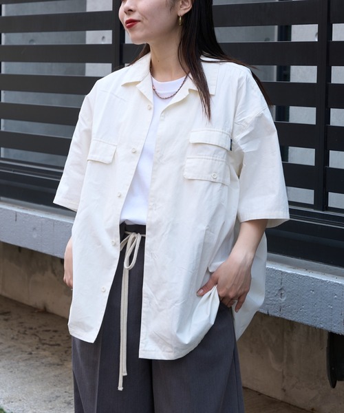 Franklin Climbing(フランクリンクライミング)の「【Franklin Climbing】ユニセックスマウンテンフィールドシャツ(シャツ/ブラウス・メンズ・ブラック/スカイブルー/ホワイト系その他・MEDIUM/LARGE/X-LARGE)」の22枚目の写真