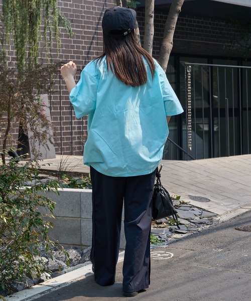 Franklin Climbing(フランクリンクライミング)の「【Franklin Climbing】ユニセックスマウンテンフィールドシャツ(シャツ/ブラウス・メンズ・ブラック/スカイブルー/ホワイト系その他・MEDIUM/LARGE/X-LARGE)」の6枚目の写真