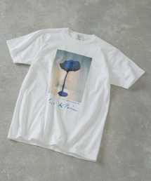 EDIFICE（エディフィス）の「YVES KLEIN(イヴ クライン) 別注 グラフィック プリント Tシャツ（Tシャツ/カットソー・メンズ）」