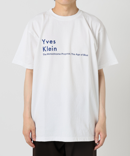EDIFICE(エディフィス)の「YVES KLEIN(イヴ クライン) 別注 グラフィック プリント Tシャツ(Tシャツ/カットソー・メンズ・ホワイト×ホワイト/ホワイト系その他/ホワイト・LARGE/MEDIUM)」の14枚目の写真