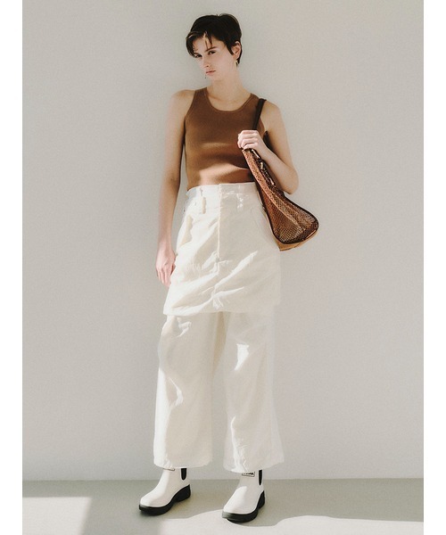 emmi（エミ）の「ミリタリースカート（スカート・レディース・ホワイト/ブラック・0/1）」の21枚目の写真