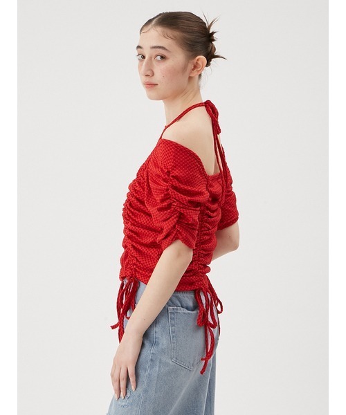 FURFUR（ファーファー）の「ランダムギャザーカットプルオーバー 