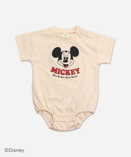 Disney(ディズニー)の「〈ディズニー〉ミッキーマウス/半袖ロンパース(ロンパース・キッズ・A/B/C/D/E/F・70cm/80cm)」の3枚目の写真