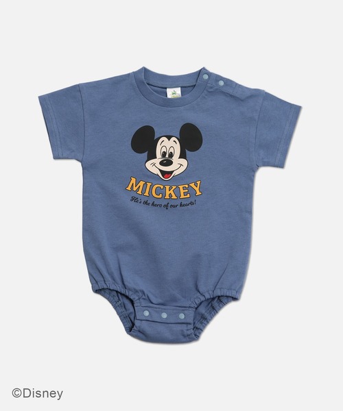 Disney(ディズニー)の「〈ディズニー〉ミッキーマウス/半袖ロンパース(ロンパース・キッズ・A/B/C/D/E/F・70cm/80cm)」の4枚目の写真