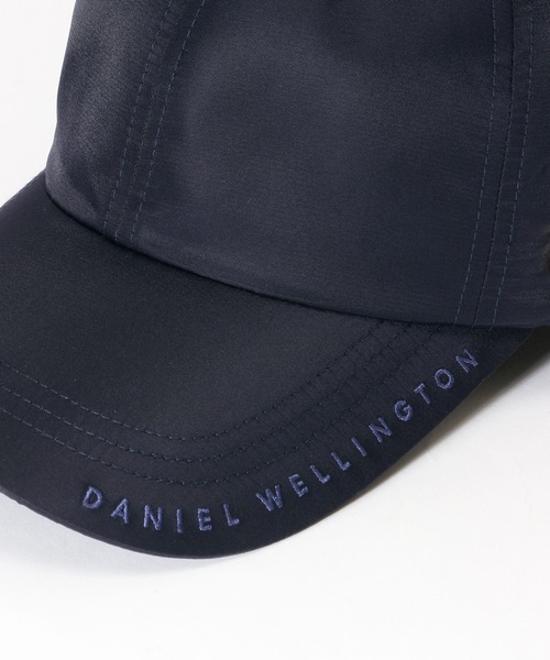 Daniel Wellington キャップ　ダニエル・ウェリントン　ネイビー セール】【Daniel Wellington】ロゴ刺繍ベースボールキャップ