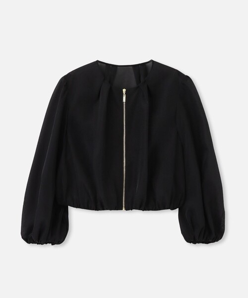 【LOULOU WILLOUGHBY】ボリュームパフシアーブルゾン