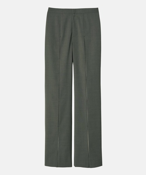 LE CIEL BLEU(ルシェルブルー)の「スリムフレアパンツwシアーディテール / Slim Flare Pant w/Sheer Detail(その他パンツ・レディース・ブラック/カーキ/グレー・38/36/34)」の21枚目の写真
