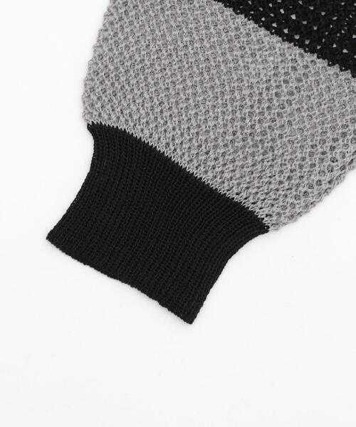 WEGO（ウィゴー）の「WEGO/オフショルメッシュニット（ニット/セーター・レディース・ブラック系その他5/グレー系その他5・FREE）」の11枚目の写真