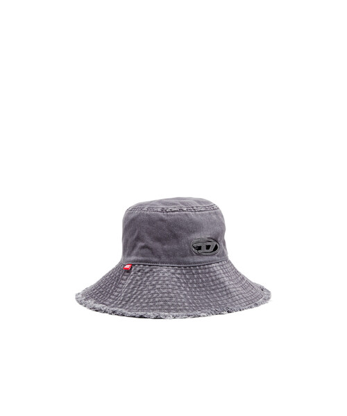 DIESEL（ディーゼル）の「ウィメンズ バケットハット C-BUCKET-UTLT（ハット・レディース・グレー/ブラウン・02/01）」の2枚目の写真