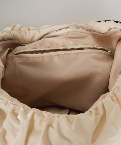 2way logo belt nylon zip bag（ショルダーバッグ）｜Knuth Marf