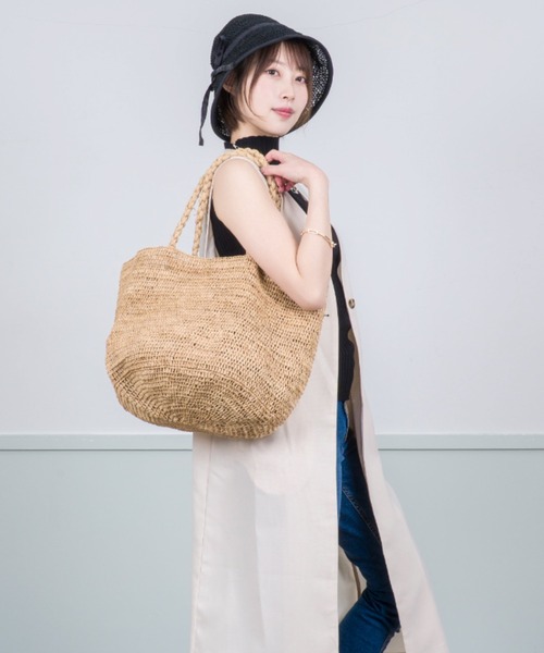 MADE IN MADA ラフィアトートバック セール】【MADE IN MADA】OMBINISOA ラフィアバッグ(506039534