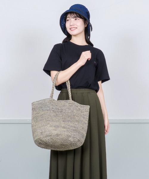 セール】【MADE IN MADA /メイドインマダ】大きめ かごバッグ