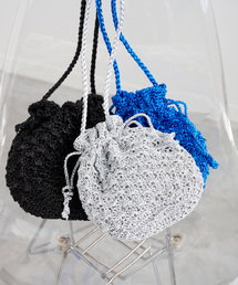 B.C STOCK | メタリックヤーンショルダー(ショルダーバッグ)