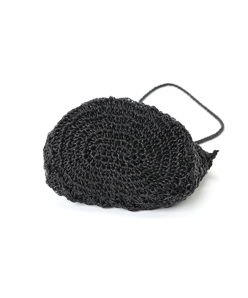 B.C STOCK(ベーセーストック)の「メタリックヤーンショルダー(ショルダーバッグ・レディース・ブラック/ブルー系その他/シルバー・FREE)」の9枚目の写真