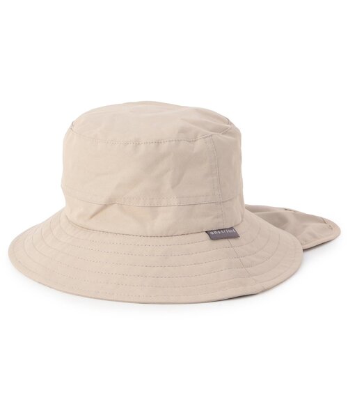 Ampersand（アンパサンド）の「【UVカット/遮光】ヒヨケルハット（KIDS）（ハット・キッズ・ベージュ/レッド/ピンク/チャコール/アイボリー/エメラルド・56/48/50/52/54）」の4枚目の写真