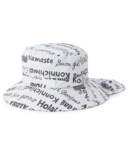 Ampersand（アンパサンド）の「【UVカット/遮光】ヒヨケルハット（KIDS）（ハット・キッズ・ベージュ/レッド/ピンク/チャコール/アイボリー/エメラルド・56/48/50/52/54）」の2枚目の写真